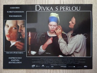 DÍVKA S PERLOU, S. JOHANSSON, C. FIRTH, FOTOSKA FILM USA 6108