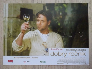 DOBRÝ ROČNÍK, R. CROWE, FOTOSKA FILM USA 6120