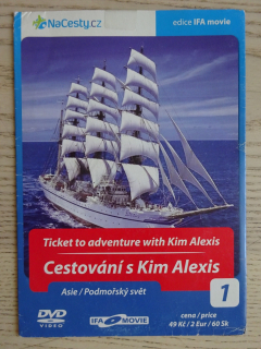 CESTOVÁNÍ S KIM ALEXIS, ASIE, PODMOŘSKÝ SVĚT, DVD FILM DOKUMENT