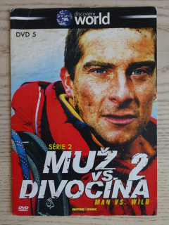 MUŽ VS DIVOČINA 2, DRUHÁ SÉRIE DVD 5, DVD FILM DOKUMENT