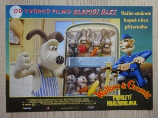 WALLACE A GROMIT - PROKLETÍ KRÁLÍKODLAKA, FOTOSKA FILM DREAMWORKS 6245