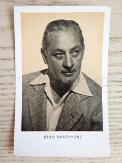 BARRYMORE JOHN, FILMOVÁ KARTIČKA KINOREVUE