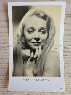 BRUCEOVÁ VIRGINIA, FILMOVÁ KARTIČKA KINOREVUE 76