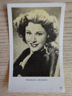 DEEOVÁ FRANCES, FILMOVÁ KARTIČKA KINOREVUE 84