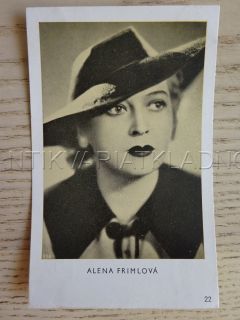 FRIMLOVÁ ALENA, FILMOVÁ KARTIČKA KINOREVUE 22
