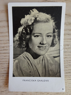 GAALOVÁ FRANCISKA, FILMOVÁ KARTIČKA KINOREVUE 4