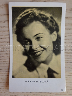 GABRIELOVÁ VĚRA, FILMOVÁ KARTIČKA KINOREVUE 62