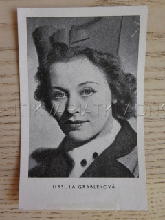 GRABLEYOVÁ URSULA, FILMOVÁ KARTIČKA KINOREVUE