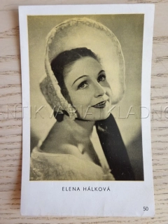 HÁLKOVÁ ELENA, FILMOVÁ KARTIČKA KINOREVUE 50
