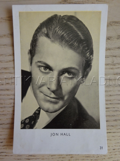 HALL JON, FILMOVÁ KARTIČKA KINOREVUE 31