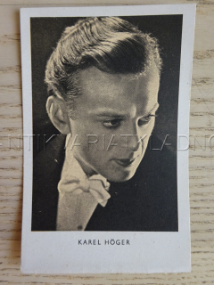 HÖGER KAREL, FILMOVÁ KARTIČKA KINOREVUE
