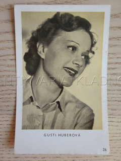 HUBEROVÁ GUSTI, FILMOVÁ KARTIČKA KINOREVUE 26