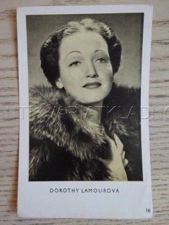 LAMOUROVÁ DOROTHY, FILMOVÁ KARTIČKA KINOREVUE 16