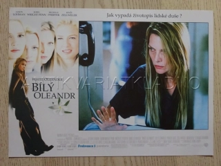 BÍLÝ OLEANDR, MICHELLE PFEIFFER, FOTOSKA FILM USA 6353
