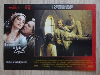 QUILLS - PEREM MARKÝZE DE SADE, GEOFFREY RUSH, FOTOSKA FILM VB 6432