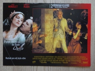 QUILLS - PEREM MARKÝZE DE SADE, GEOFFREY RUSH, FOTOSKA FILM VB 6433