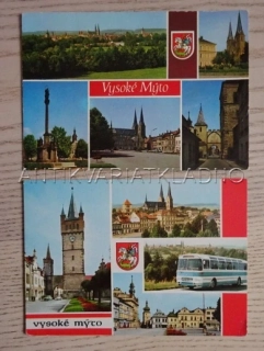 VYSOKÉ MÝTO, OKRES ÚSTÍ NAD ORLICÍ, 2 KUSY