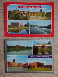 VESELÍ NAD LUŽNICÍ, OKRES TÁBOR, 2 KUSY
