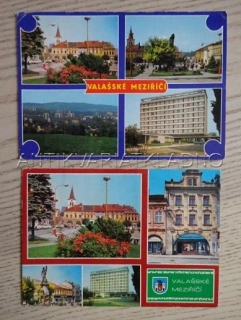 VALAŠSKÉ MEZIŘÍČÍ, OKRES VSETÍN, 2 KUSY