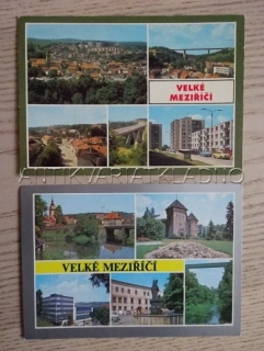 VELKÉ MEZIŘÍČÍ, OKRES ŽĎÁR NAD SÁZAVOU, 2 KUSY