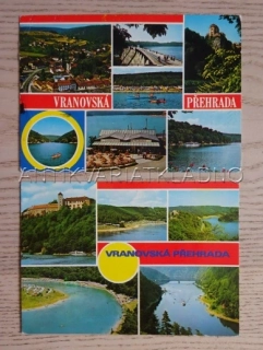 VRANOV, VRANOVSKÁ PŘEHRADA, OKRES ZNOJMO, 2 KUSY