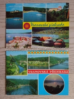 VRANOV, VRANOVSKÁ PŘEHRADA, OKRES ZNOJMO, 2 KUSY