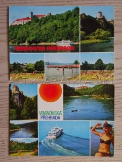 VRANOV, VRANOVSKÁ PŘEHRADA, OKRES ZNOJMO, 2 KUSY