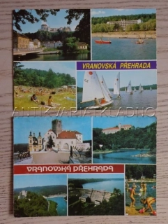 VRANOV, VRANOVSKÁ PŘEHRADA, OKRES ZNOJMO, 2 KUSY