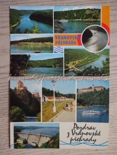 VRANOV, VRANOVSKÁ PŘEHRADA, OKRES ZNOJMO, 2 KUSY