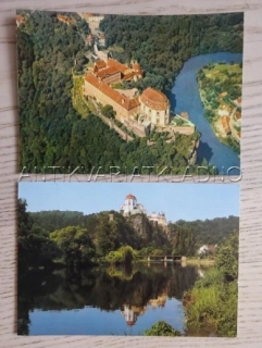 VRANOV NAD DYJÍ, ZÁMEK, OKRES ZNOJMO, 2 KUSY