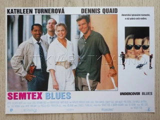 SEMTEX BLUES, KATHLEEN TURNER, DENNIS QUAID, FOTOSKA FILM USA 6497