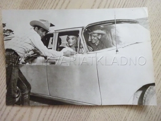 MUSTANGOVÉ, M. MONROE, M. CLIFT, FOTOGRAFIE FILM USA 6545