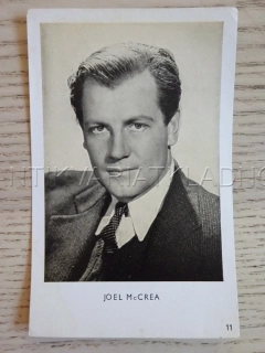 MCCREA JOEL, FILMOVÁ KARTIČKA KINOREVUE 11