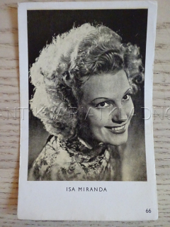MIRANDA ISA, FILMOVÁ KARTIČKA KINOREVUE 66