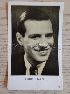 MRÁZEK FANDA, FILMOVÁ KARTIČKA KINOREVUE 53