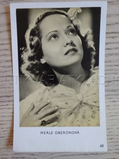 OBERONOVÁ MERLE, FILMOVÁ KARTIČKA KINOREVUE 40