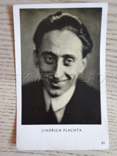 PLACHTA JINDŘICH, FILMOVÁ KARTIČKA KINOREVUE 61