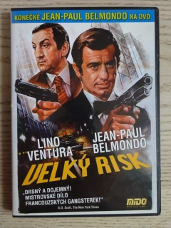 VELKÝ RISK, BELMONDO, DVD FILM