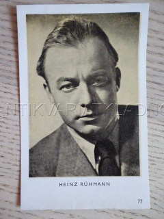 RÜHMANN HEINZ, FILMOVÁ KARTIČKA KINOREVUE 77