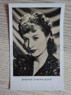 STANWYCKOVÁ BARBARA, FILMOVÁ KARTIČKA KINOREVUE