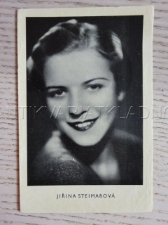 STEIMAROVÁ JIŘINA, FILMOVÁ KARTIČKA KINOREVUE 84