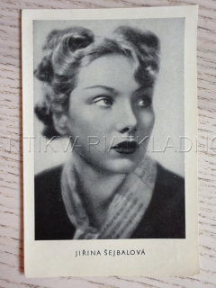 ŠEJBALOVÁ JIŘINA, FILMOVÁ KARTIČKA KINOREVUE 86
