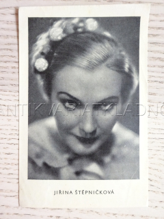 ŠTĚPNIČKOVÁ JIŘINA, FILMOVÁ KARTIČKA KINOREVUE 52