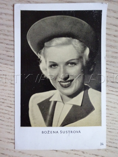 ŠUSTROVÁ BOŽENA, FILMOVÁ KARTIČKA KINOREVUE 34