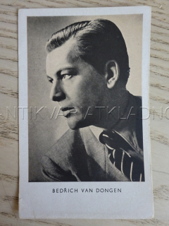 VAN DONGEN BEDŘICH, FILMOVÁ KARTIČKA KINOREVUE