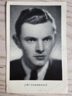 VONDROVIČ JIŘÍ, FILMOVÁ KARTIČKA KINOREVUE 85