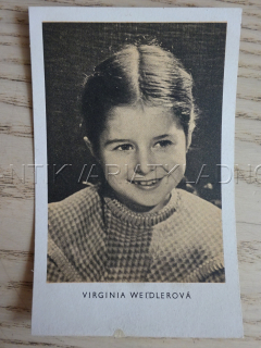 WEIDLEROVÁ VIRGINIA, FILMOVÁ KARTIČKA KINOREVUE