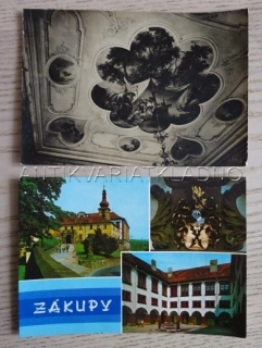 ZÁKUPY, ZÁMEK, OKRES ČESKÁ LÍPA, 2 KUSY