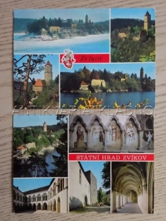 ZVÍKOV, HRAD, OKRES ČESKÉ BUDĚJOVICE, 2 KUSY