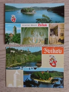 ZVÍKOV, HRAD, OKRES ČESKÉ BUDĚJOVICE, 2 KUSY